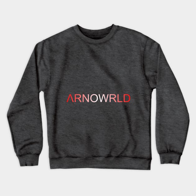 ΛRNOWRLD - Arial Crewneck Sweatshirt by arnowrld